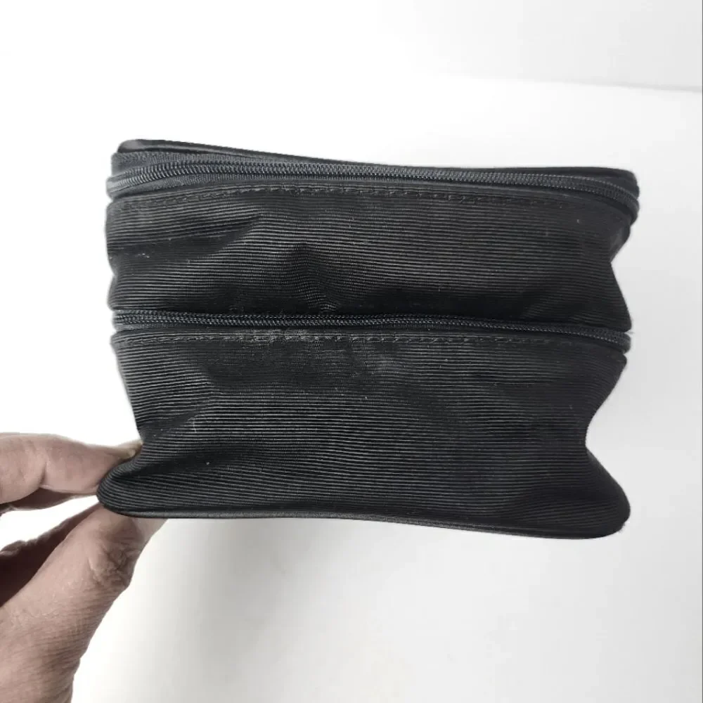 Dior Beauty Makeup Bag Black 5.5x5.5x4